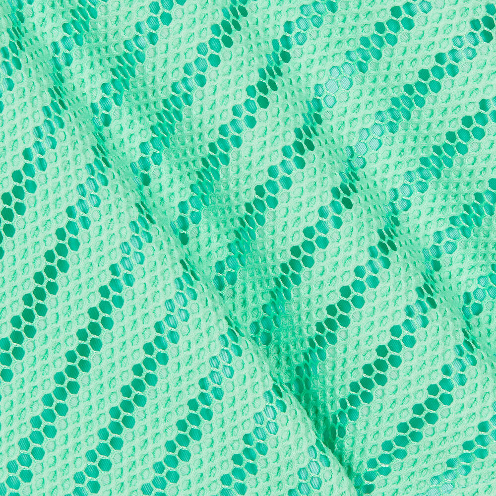 Wauw Capow-Зеленая юбка на бретелях Лебедь | Childrensalon Outlet