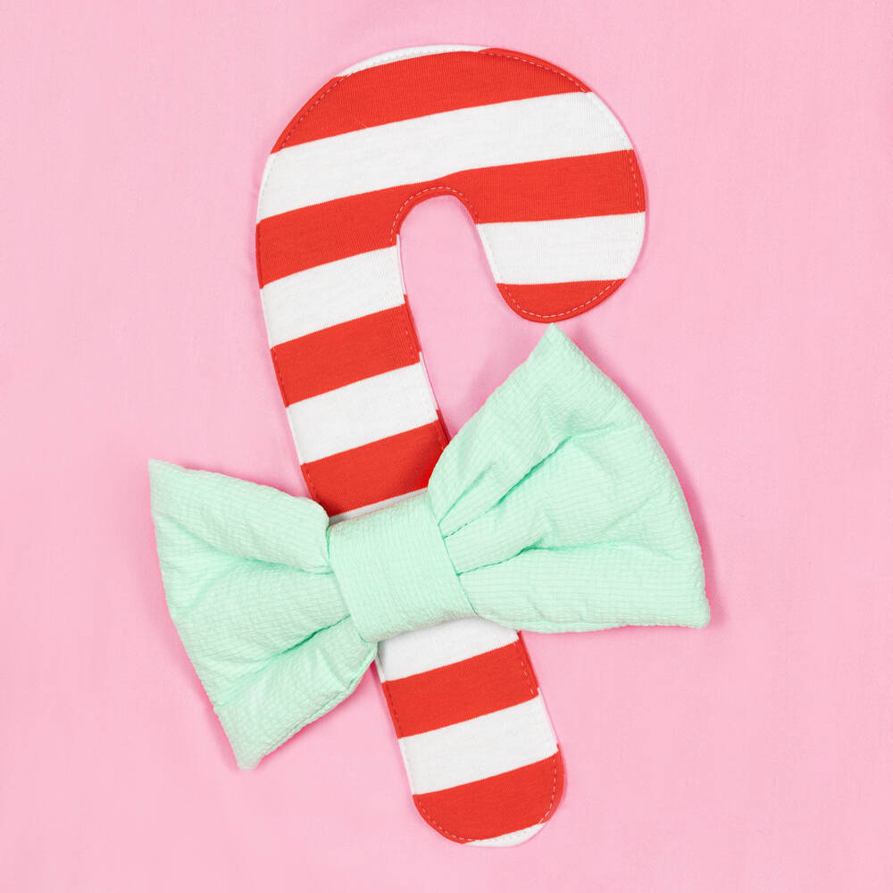 Wauw Capow-فستان كاندي كين قطن لون زهري | Childrensalon Outlet