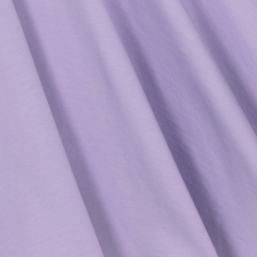 Wauw Capow-فستان قطن جيرسي عضوي لون بنفسجي | Childrensalon Outlet