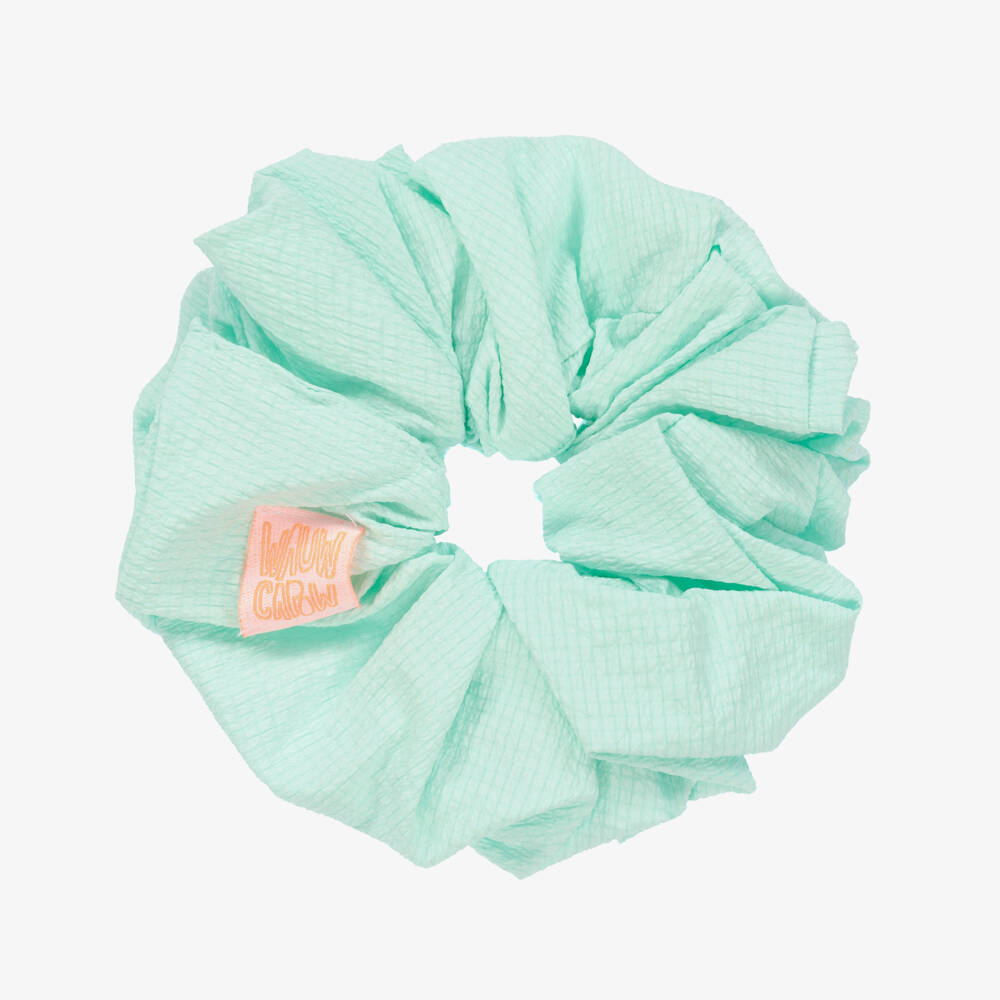 Wauw Capow-Girls Soft Mint Elastic Hairband | Childrensalon Outlet