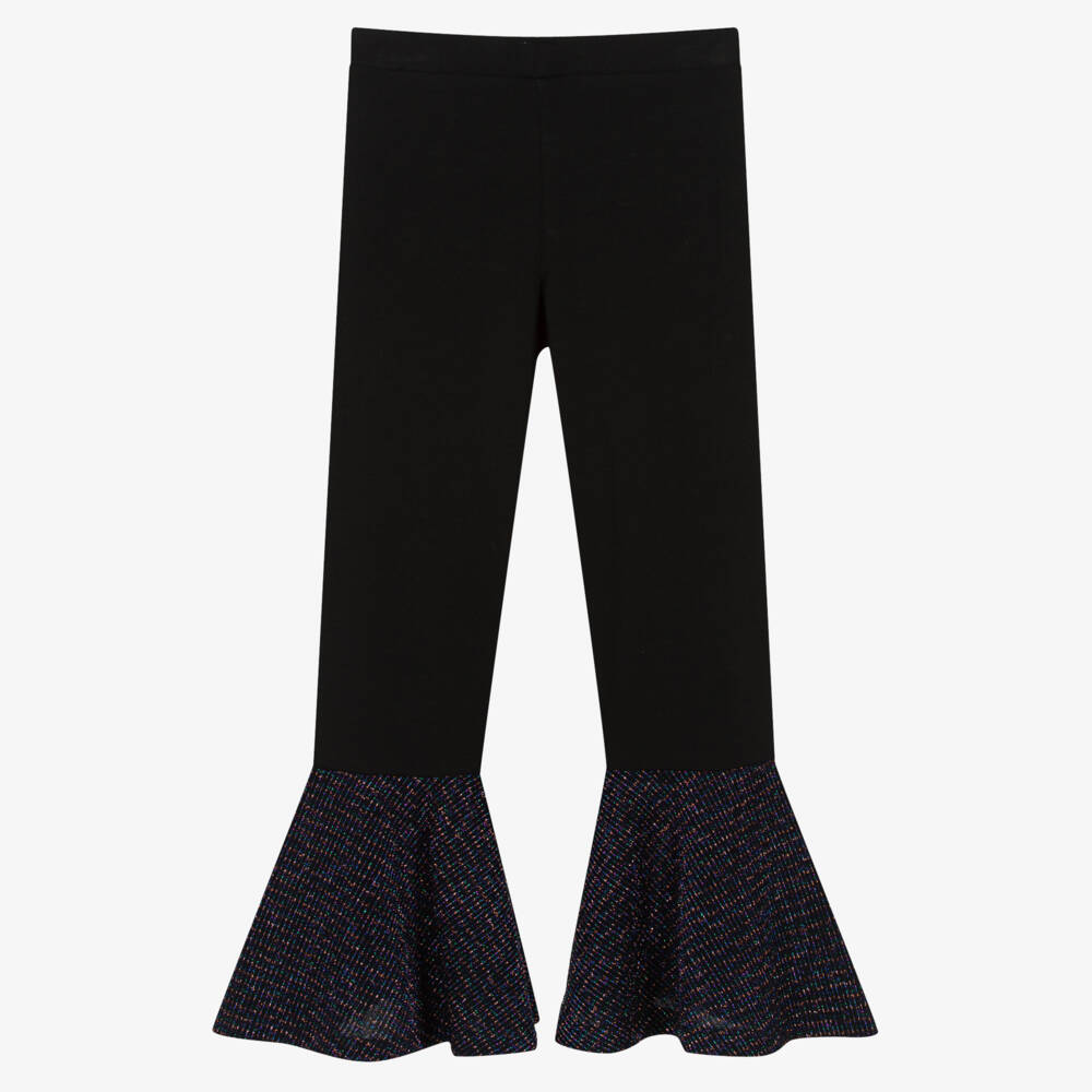 Wauw Capow-Блестящие брюки-клёш с рюшами для девочек | Childrensalon Outlet