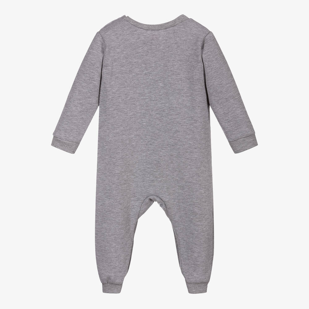 Wauw Capow-Серый новогодний ромпер из хлопка | Childrensalon Outlet