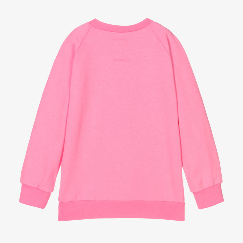 Wauw Capow-Розовый свитшот со слоном и сердечками | Childrensalon Outlet