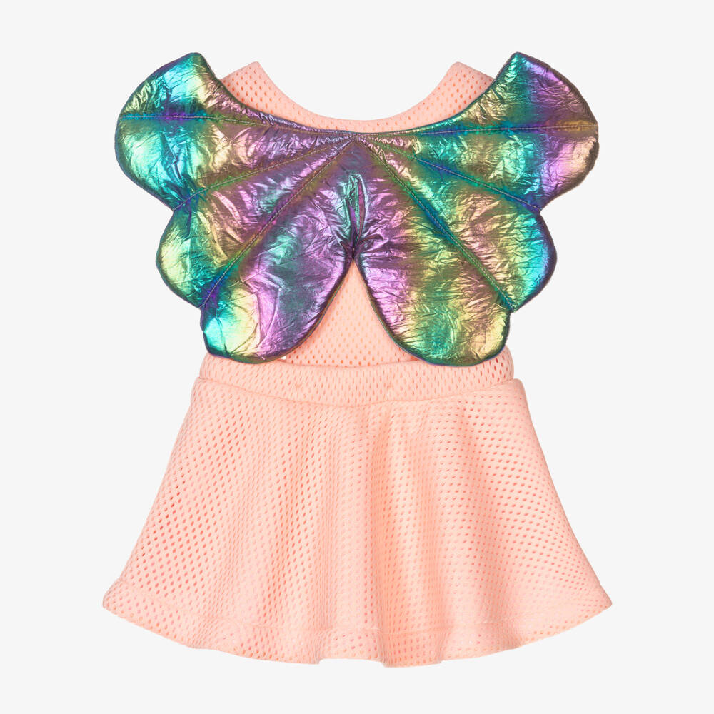 Wauw Capow-تنورة شبك لون زهري | Childrensalon Outlet