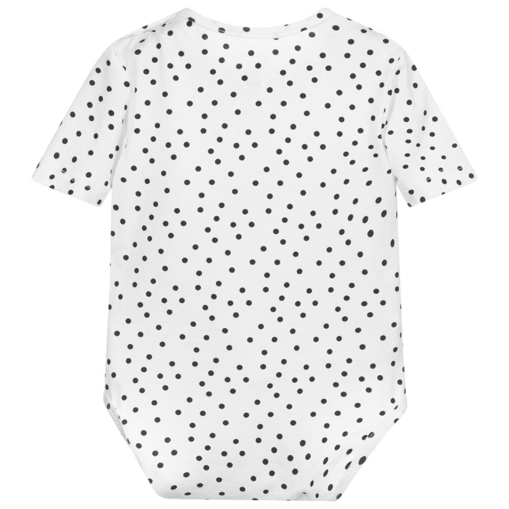 Wauw Capow-Белое боди из вискозы | Childrensalon Outlet