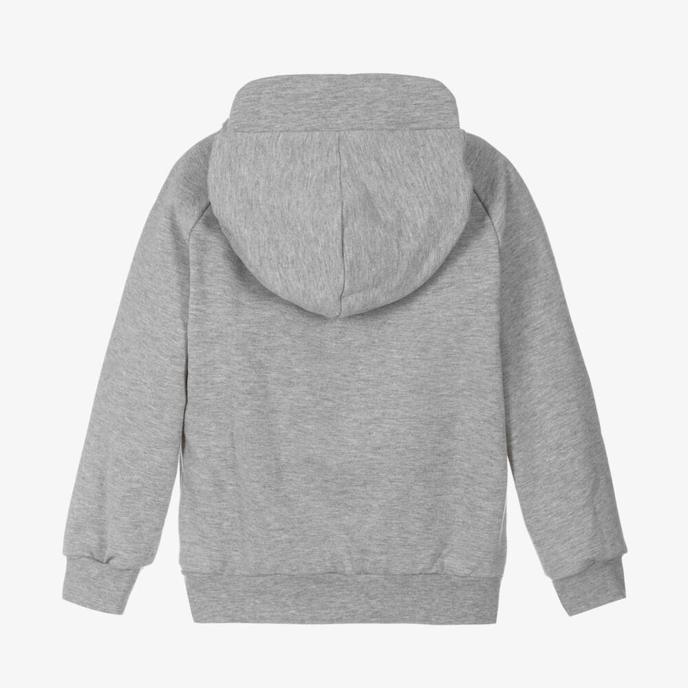 Wauw Capow-Young Gentleman's Grey Reindeer Sweatshirt | Childrensalon Outlet