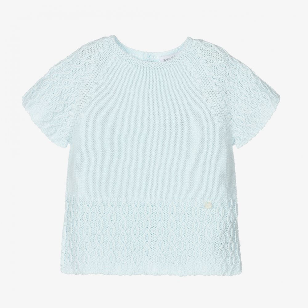 Wedoble - Baby Girls Cotton Knit Top | Childrensalon