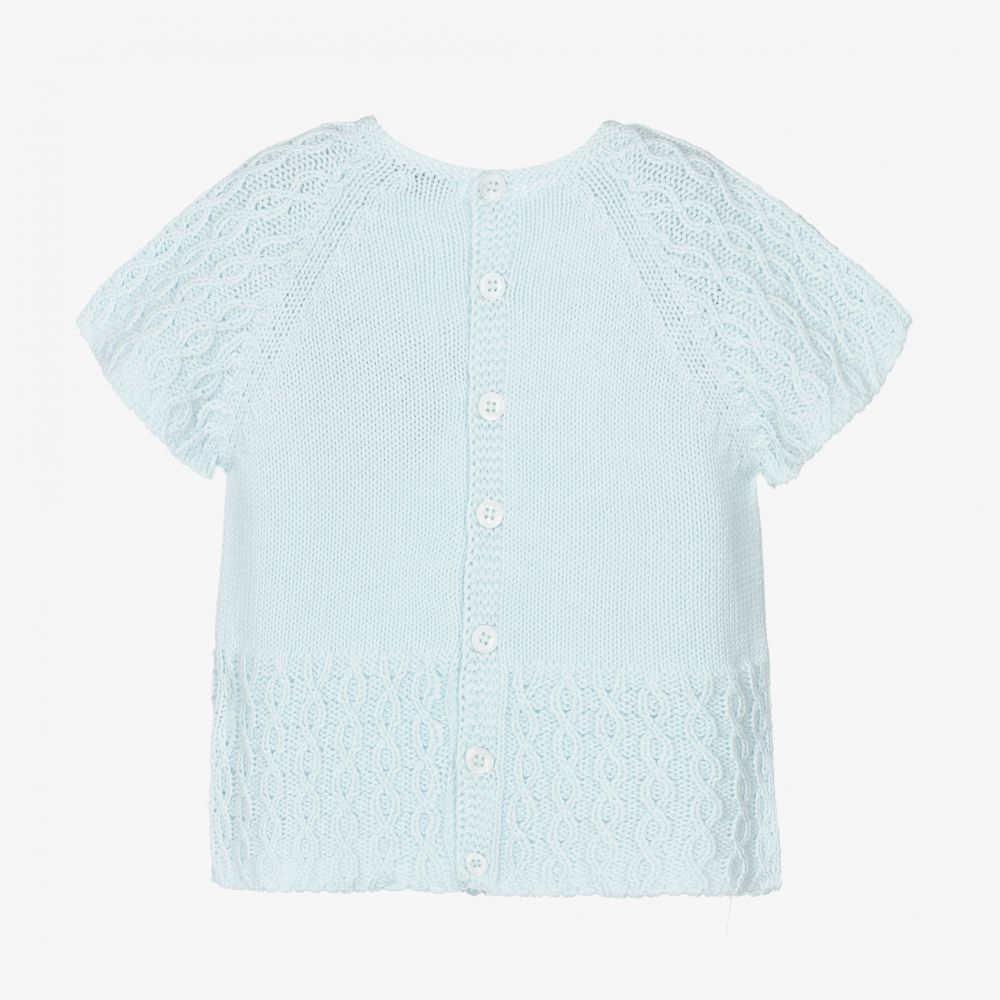 Wedoble-Baby Girls Cotton Knit Top | Childrensalon Outlet