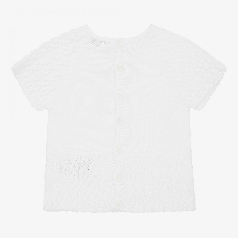 Wedoble-Baby Girls Cotton Knit Top | Childrensalon Outlet