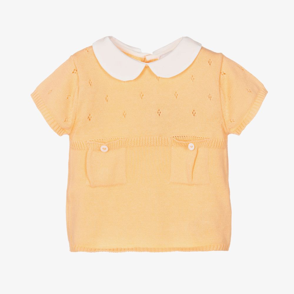 Wedoble - Baby Girls Cotton Knit Top | Childrensalon