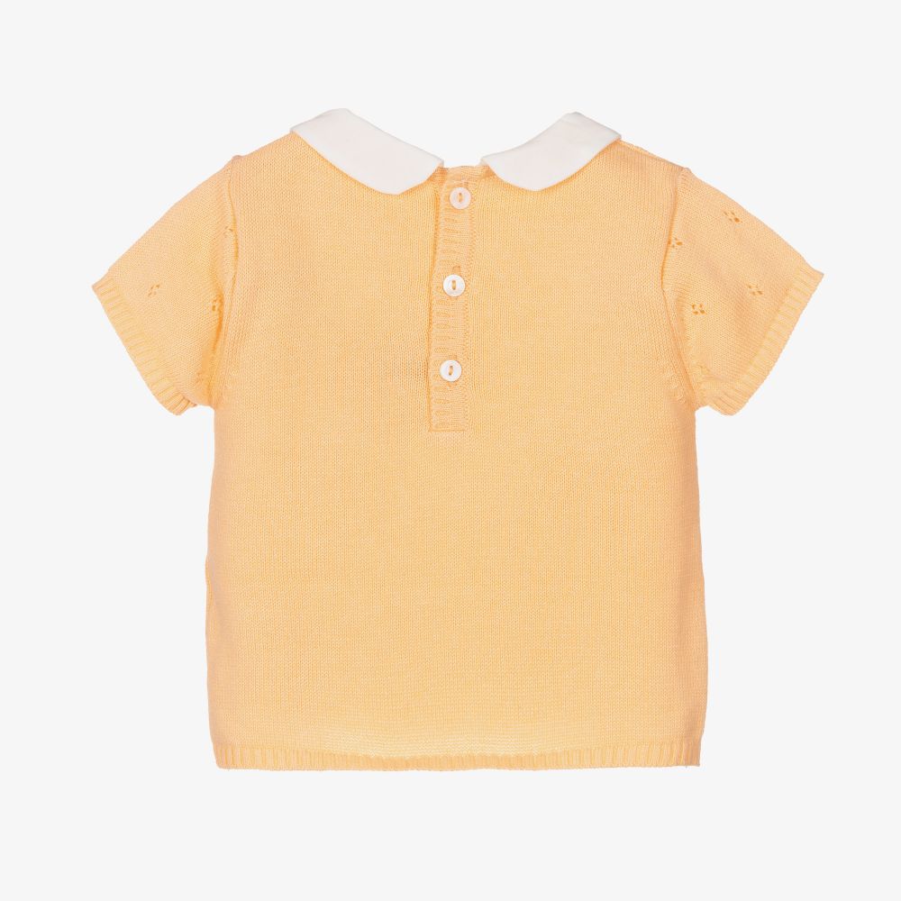 Wedoble-Baby Girls Cotton Knit Top | Childrensalon Outlet