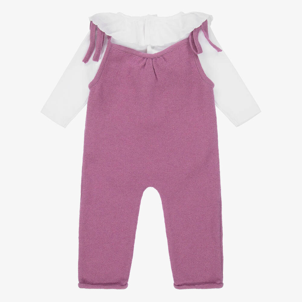 Wedoble-Боди и фиолетовый полукомбинезон для малышек | Childrensalon Outlet