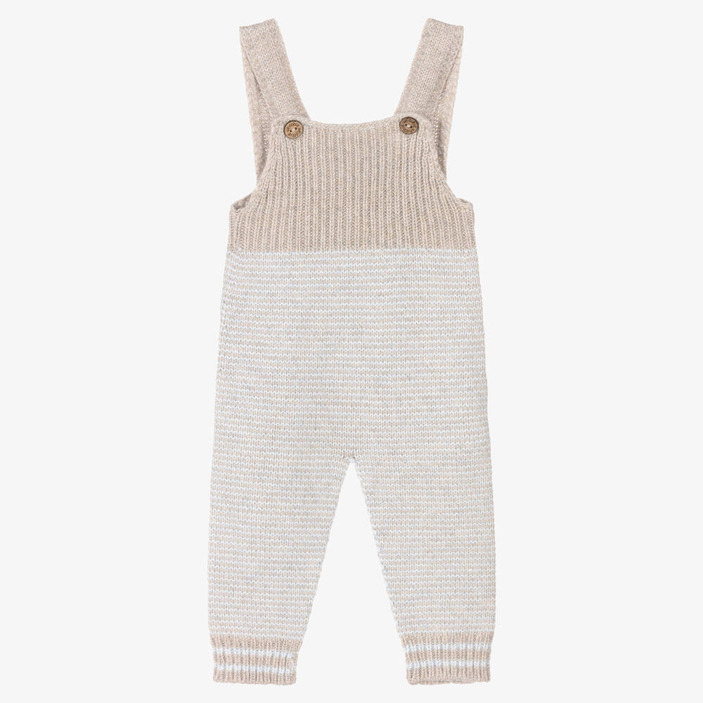 Wedoble-دانغريز صوف مارينو محبوك لون بيج | Childrensalon Outlet