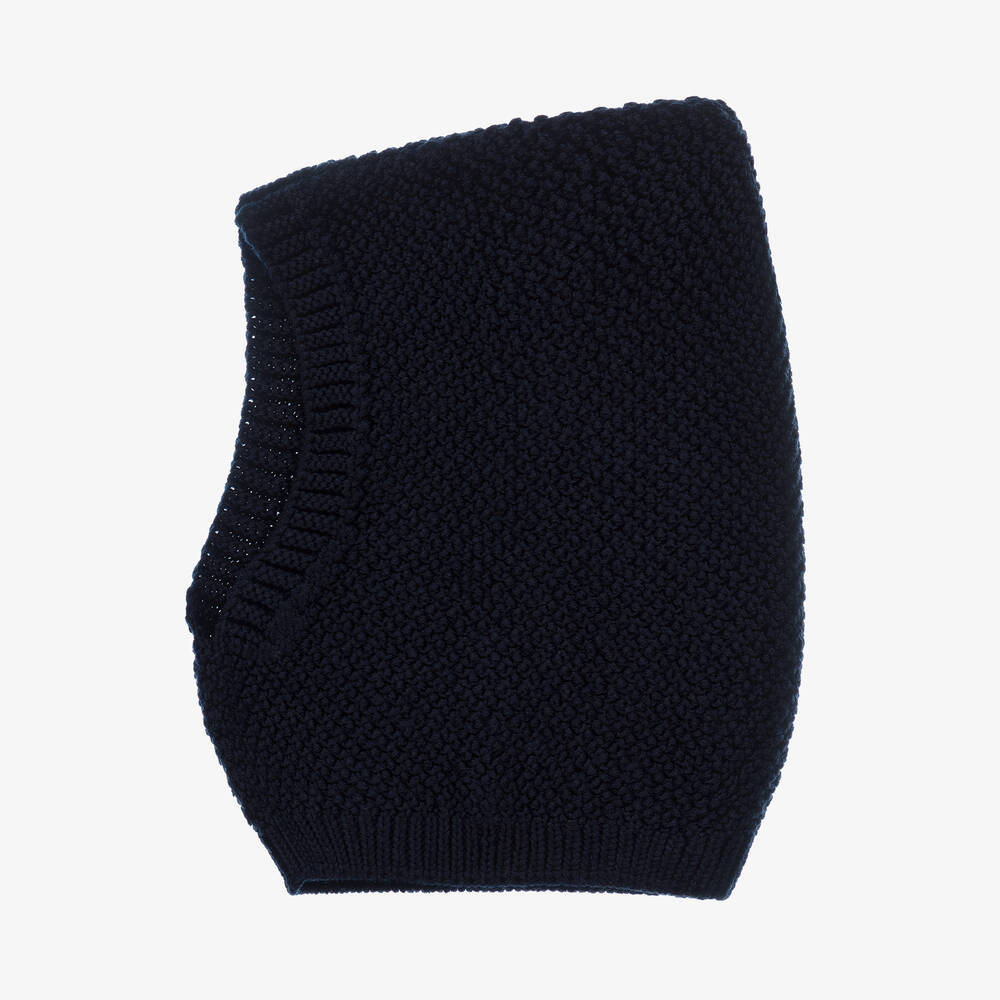 Wedoble-Blue Merino Wool Balaclava | Childrensalon Outlet