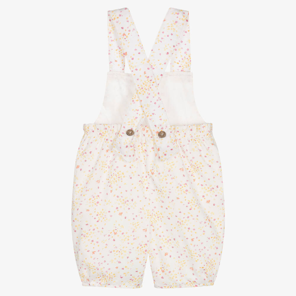 Cotton dungaree shorts 2025