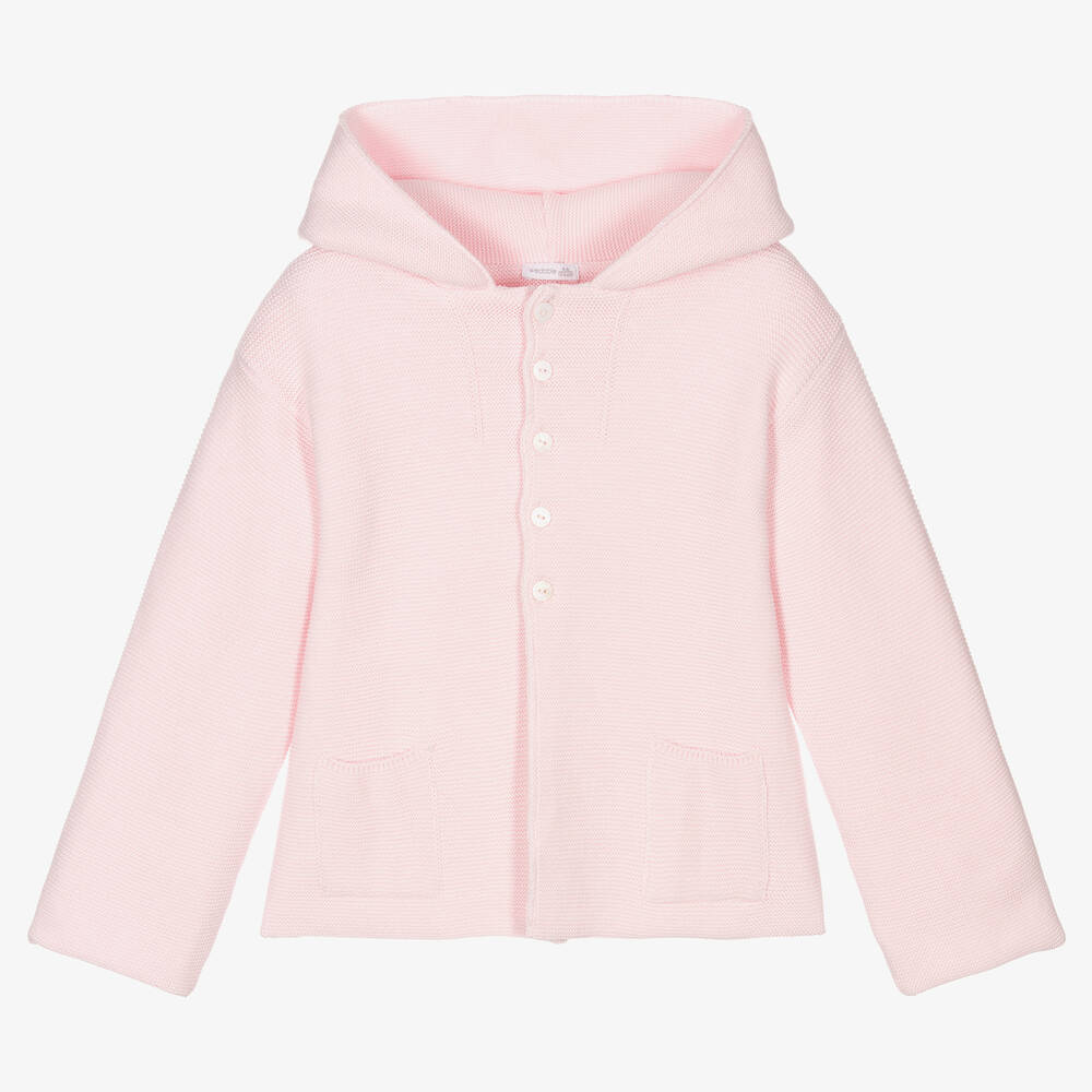 Wedoble Girls Pink Hooded Cardigan