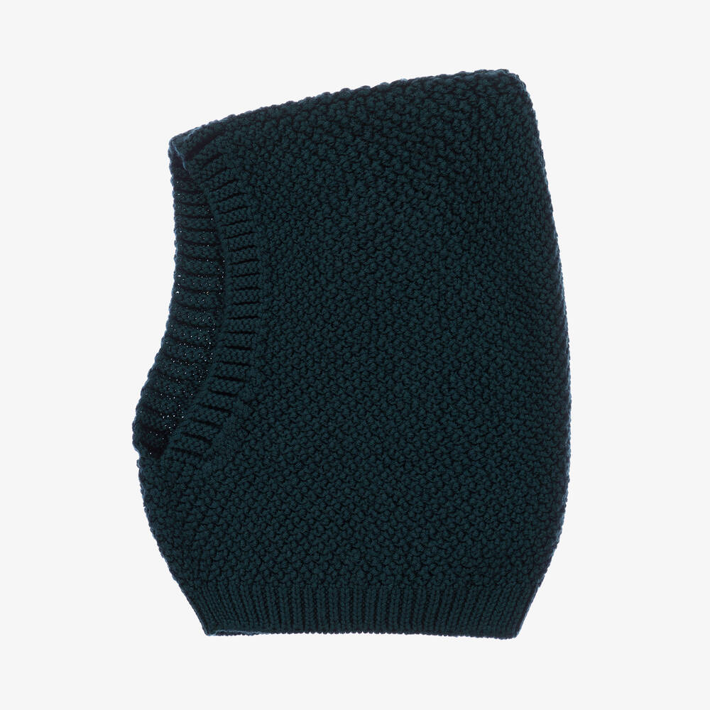 Wedoble-Green Merino Wool Balaclava | Childrensalon Outlet