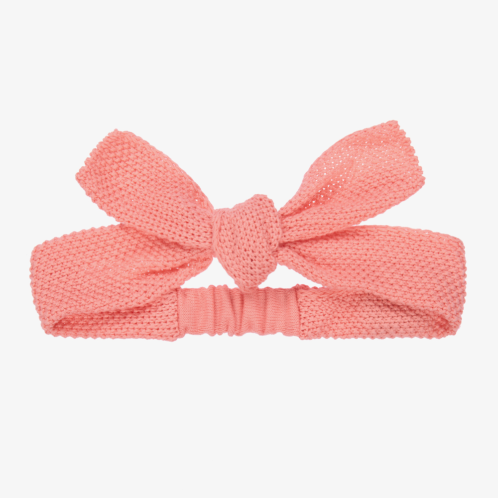 Wedoble - Pink Cotton Knit Headband | Childrensalon