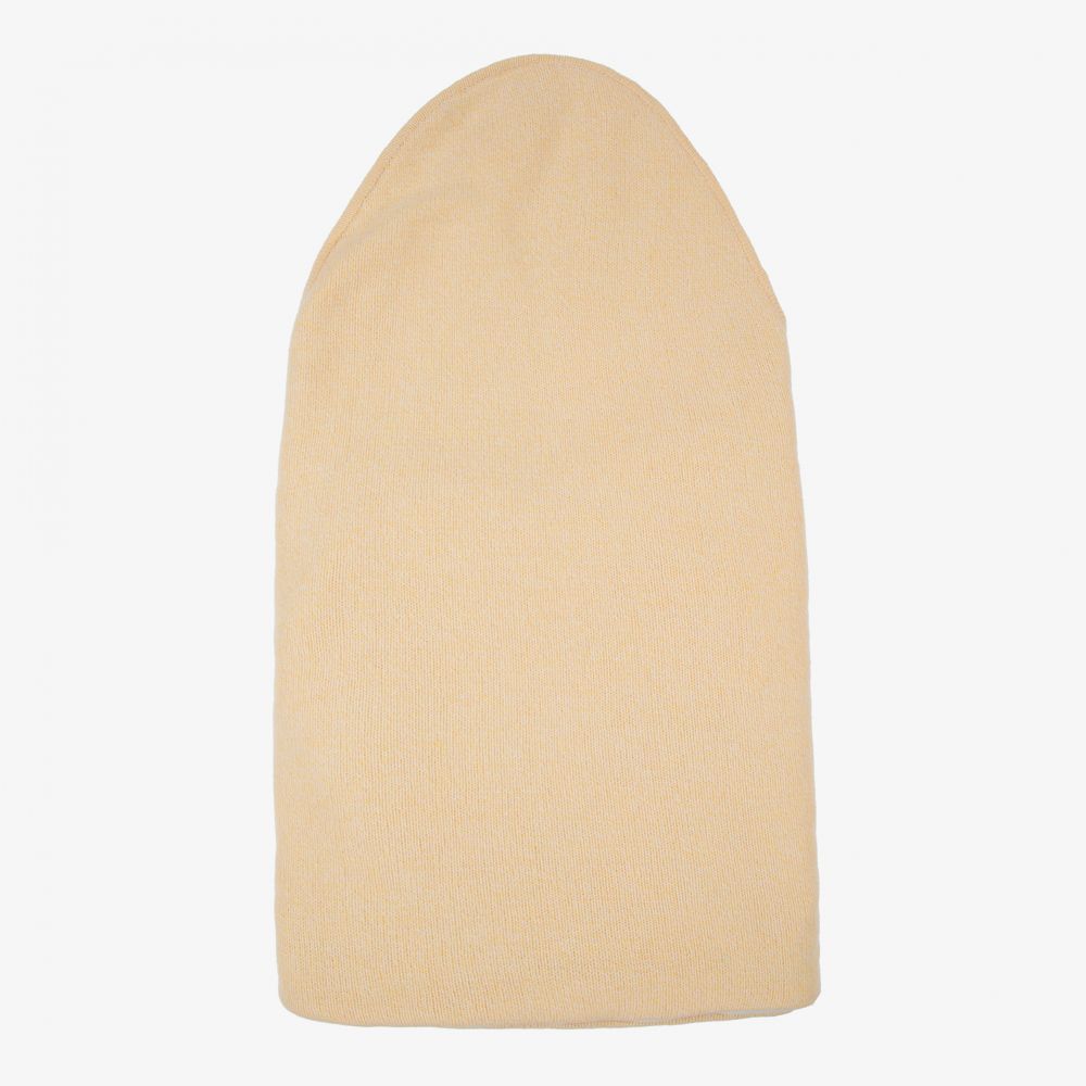 Wedoble-Yellow Knit Baby Nest (87cm) | Childrensalon Outlet