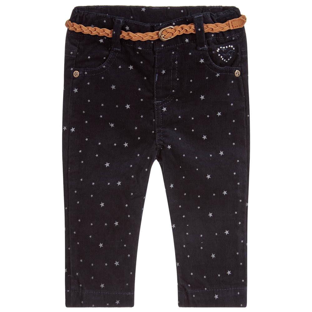 Week-end à la mer - Baby Girls Corduroy Trousers | Childrensalon