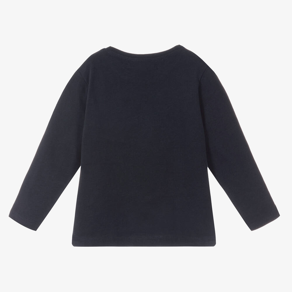 Week-end à la mer-Boys Blue Camper Van Top | Childrensalon Outlet