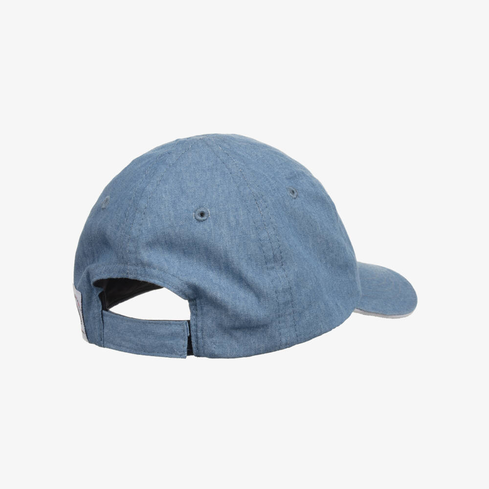 Week-end à la mer-Boys Breezy Azure Hat | Childrensalon Outlet