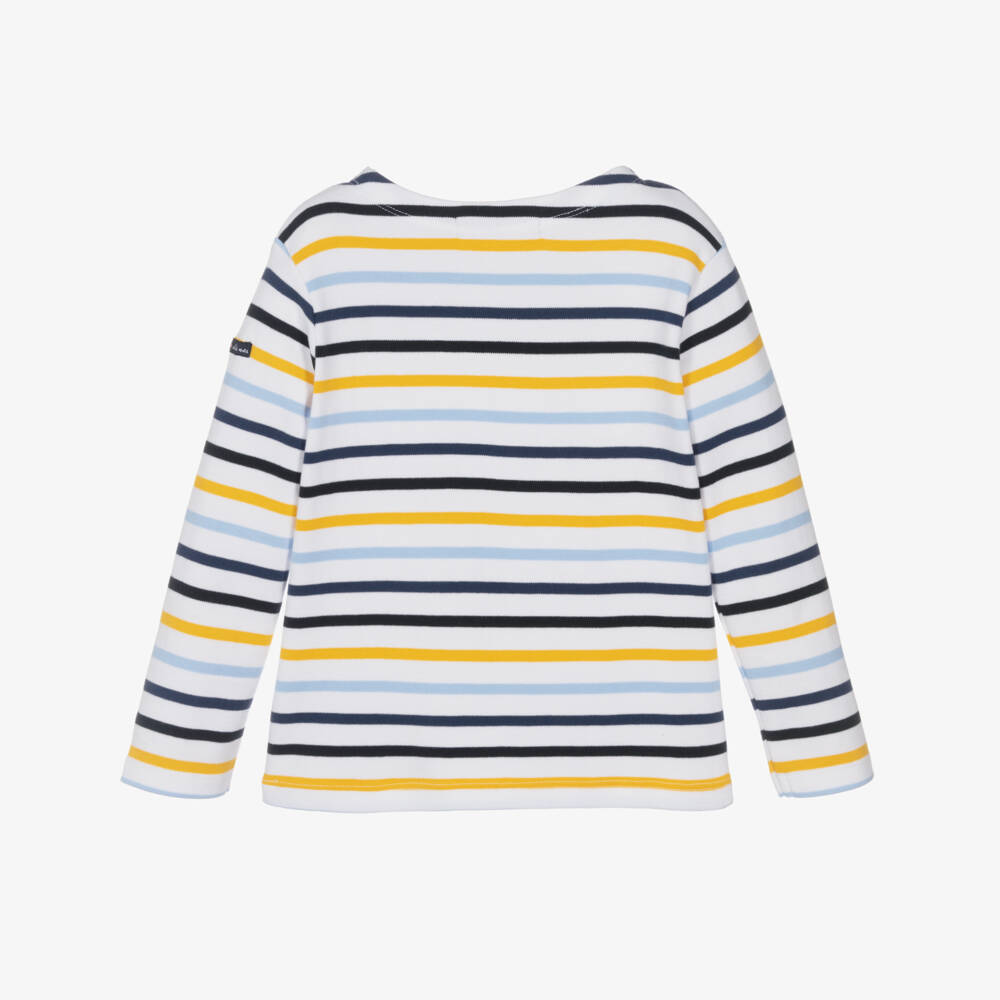 Week-end à la mer-Boys Classic Nautical Stripe Tee | Childrensalon Outlet