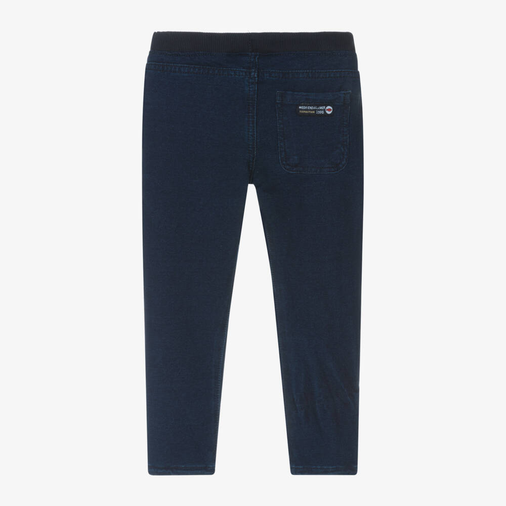Week-end à la mer-Boys Indigo Stretch Denim Trousers | Childrensalon Outlet