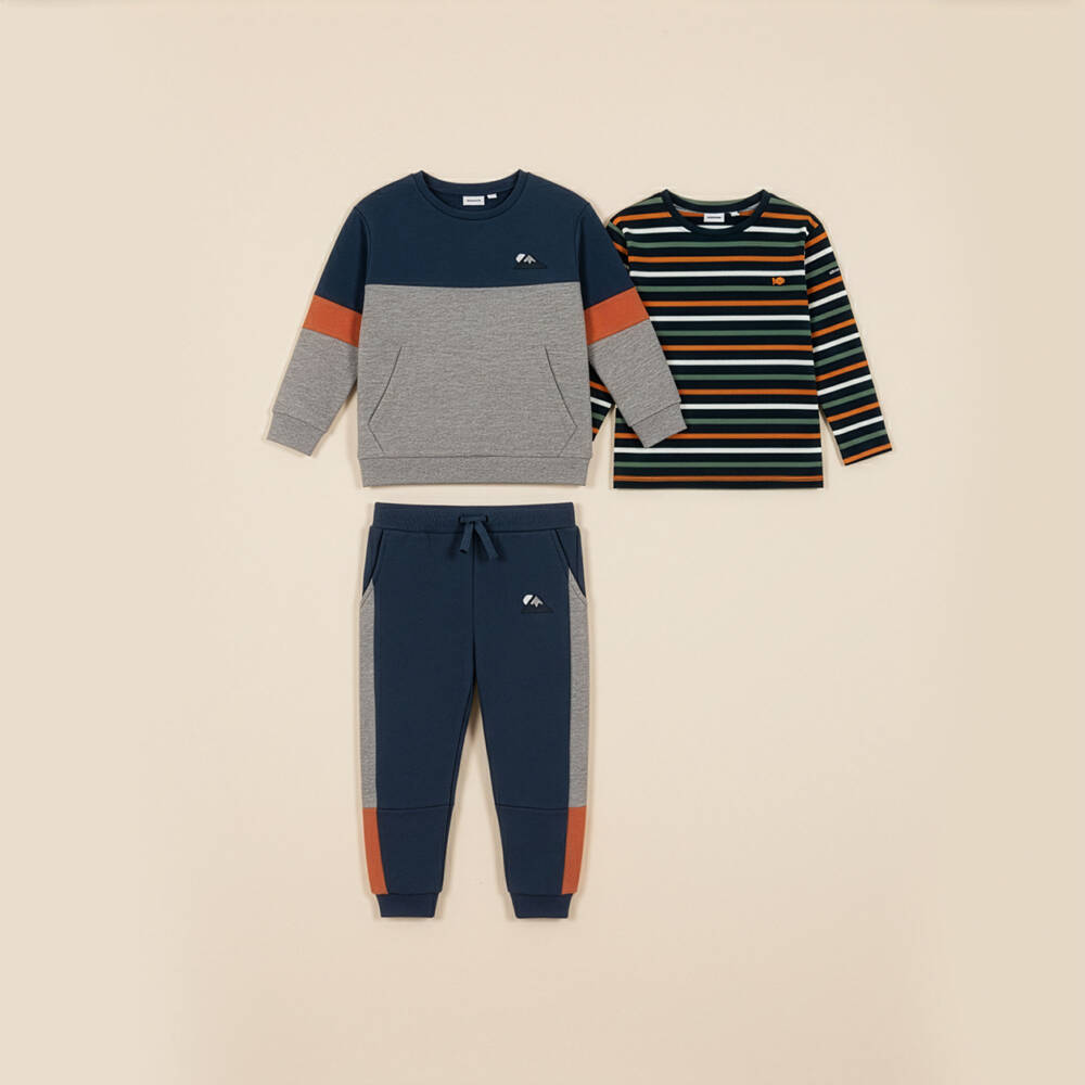 Week-end à la mer-Boys Long-Sleeve Striped Top | Childrensalon Outlet