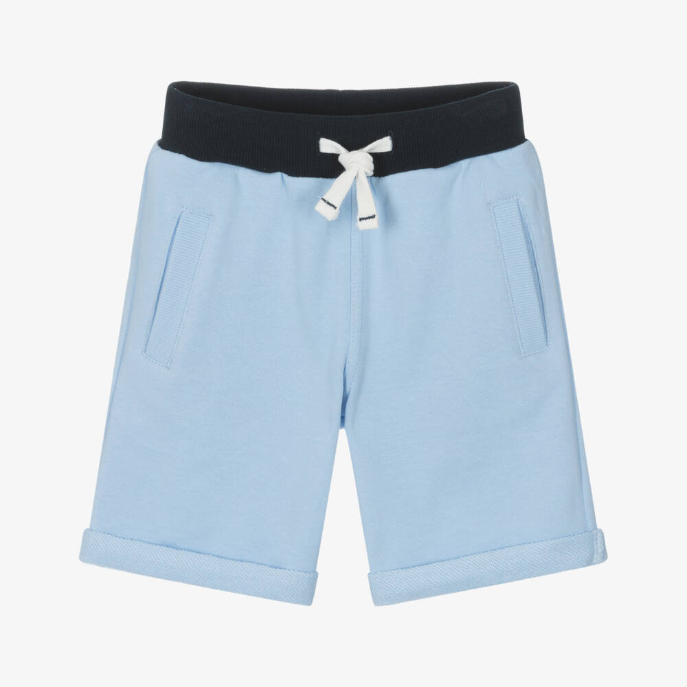 Week-end à la mer-Шорты из хлопка небесного цвета для мальчиков | Childrensalon Outlet