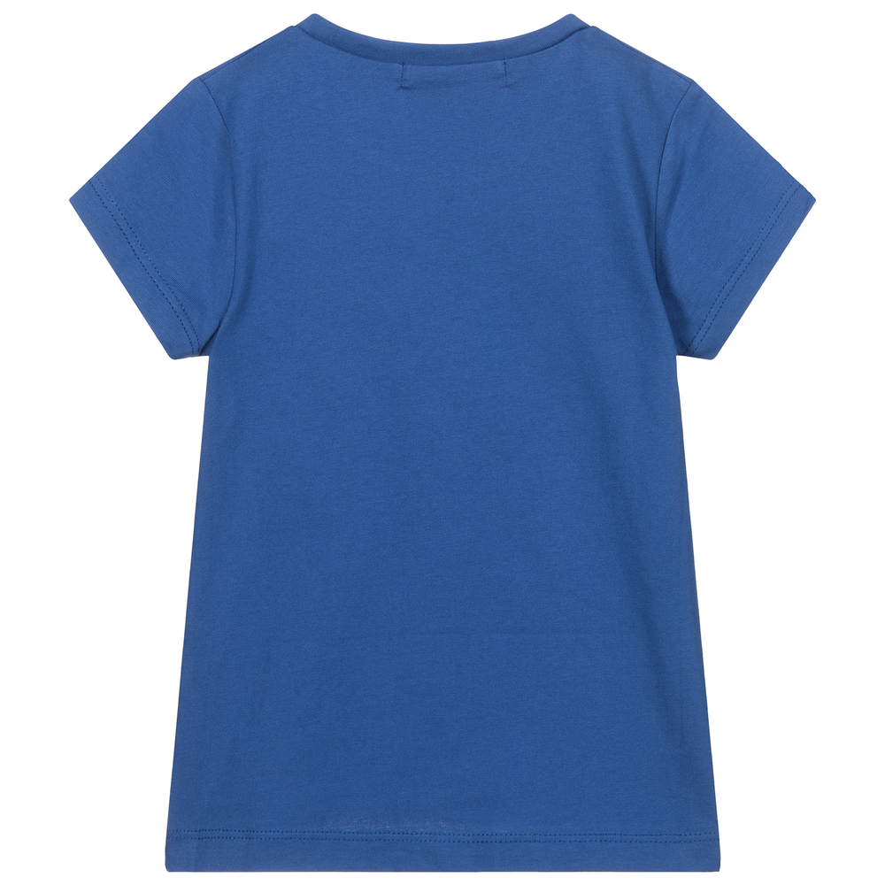 Girls blue tshirt clearance