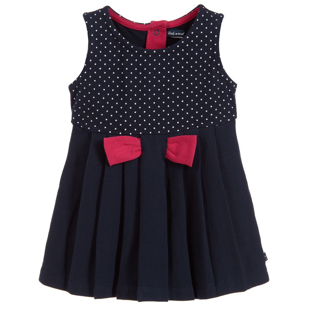 Week-end à la mer - Girls Cotton Jersey Dress | Childrensalon