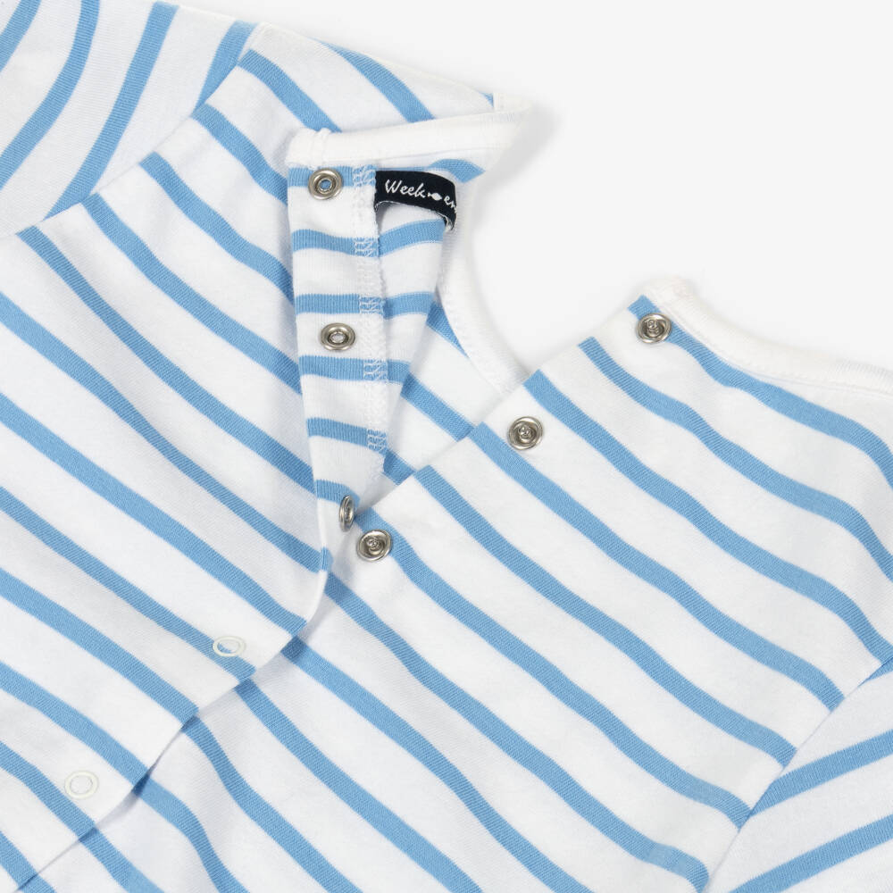 Week-end à la mer-Комплект из хлопковых леггинсов и футболки для девочек | Childrensalon Outlet