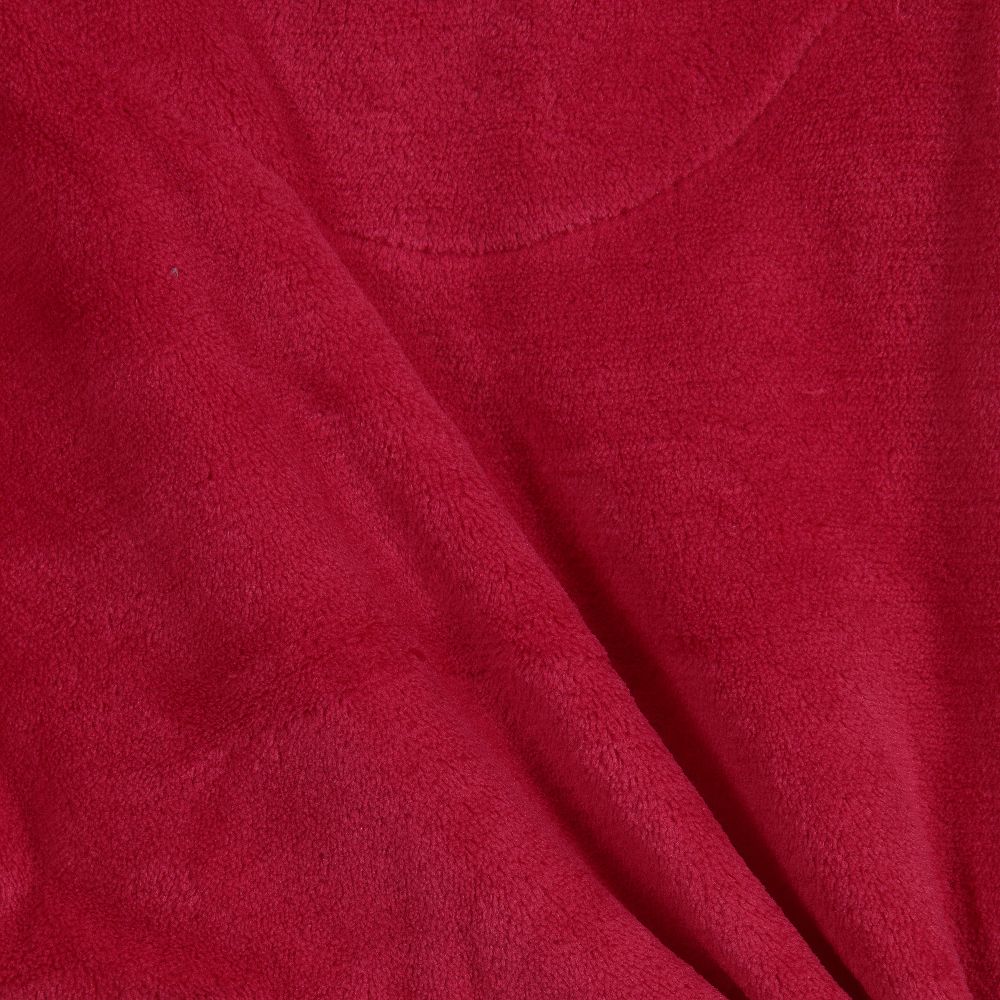 Week-end à la mer-Girls Pink Fleecy Cape | Childrensalon Outlet