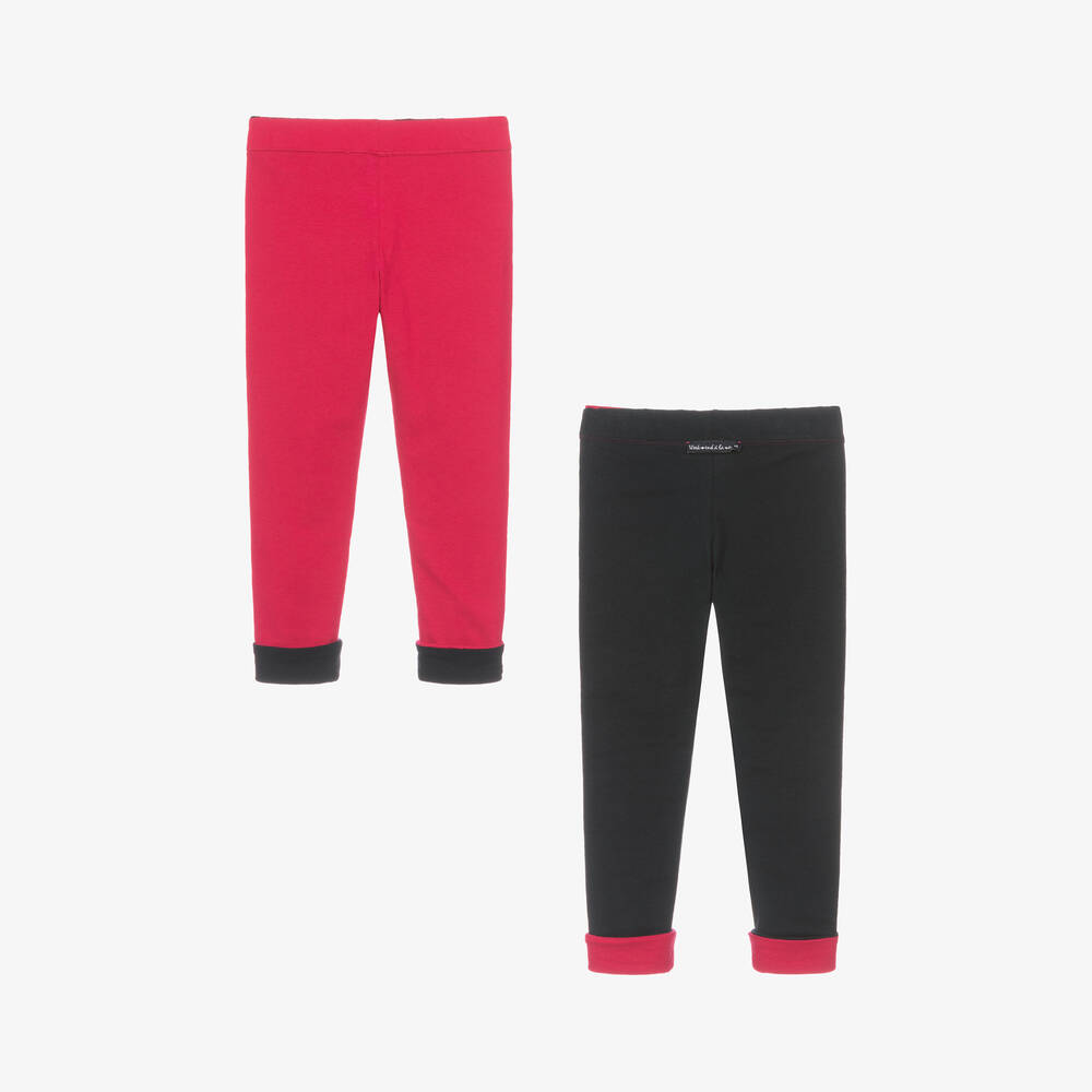 Pink reversible leggings clearance