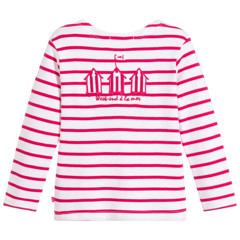 トップス Andmary Mary logo ribbon tops pink Andmary Mary logo ribbon tops pink