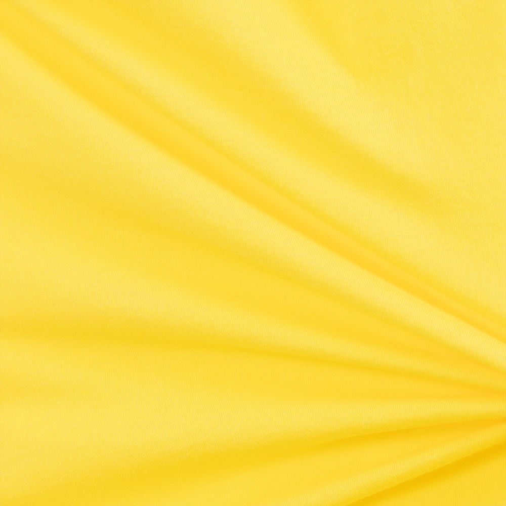 Week-end à la mer-Girls Yellow Cotton T-Shirt | Childrensalon Outlet