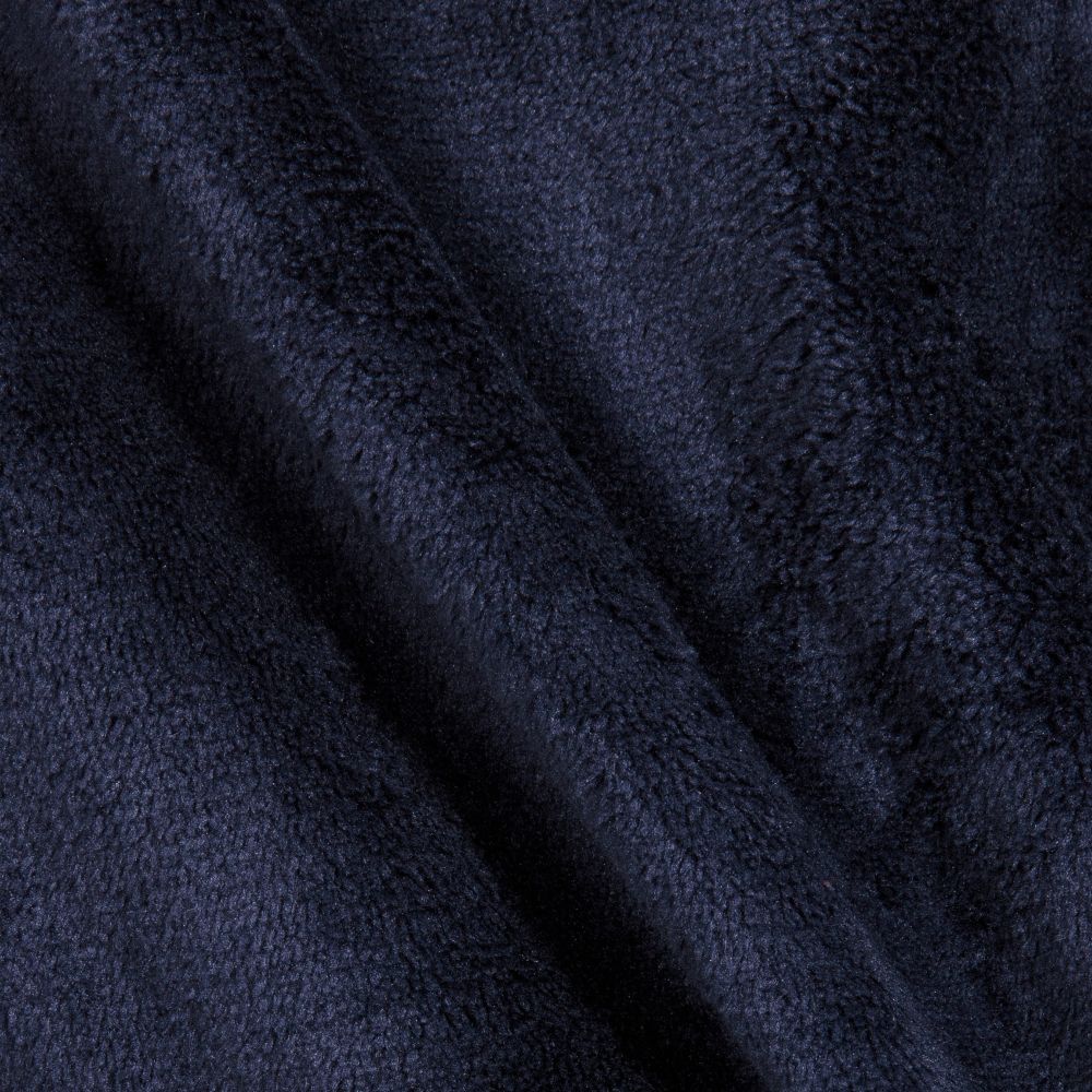Week-end à la mer-Navy Blue Fleece Zip-Up Top | Childrensalon Outlet