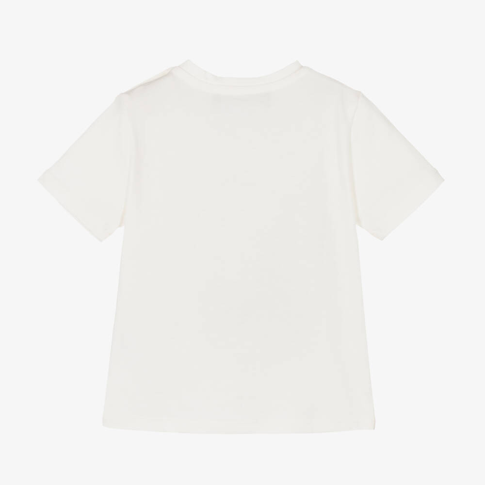 Versace-White & Black Medusa Baby T-Shirt | Childrensalon Outlet