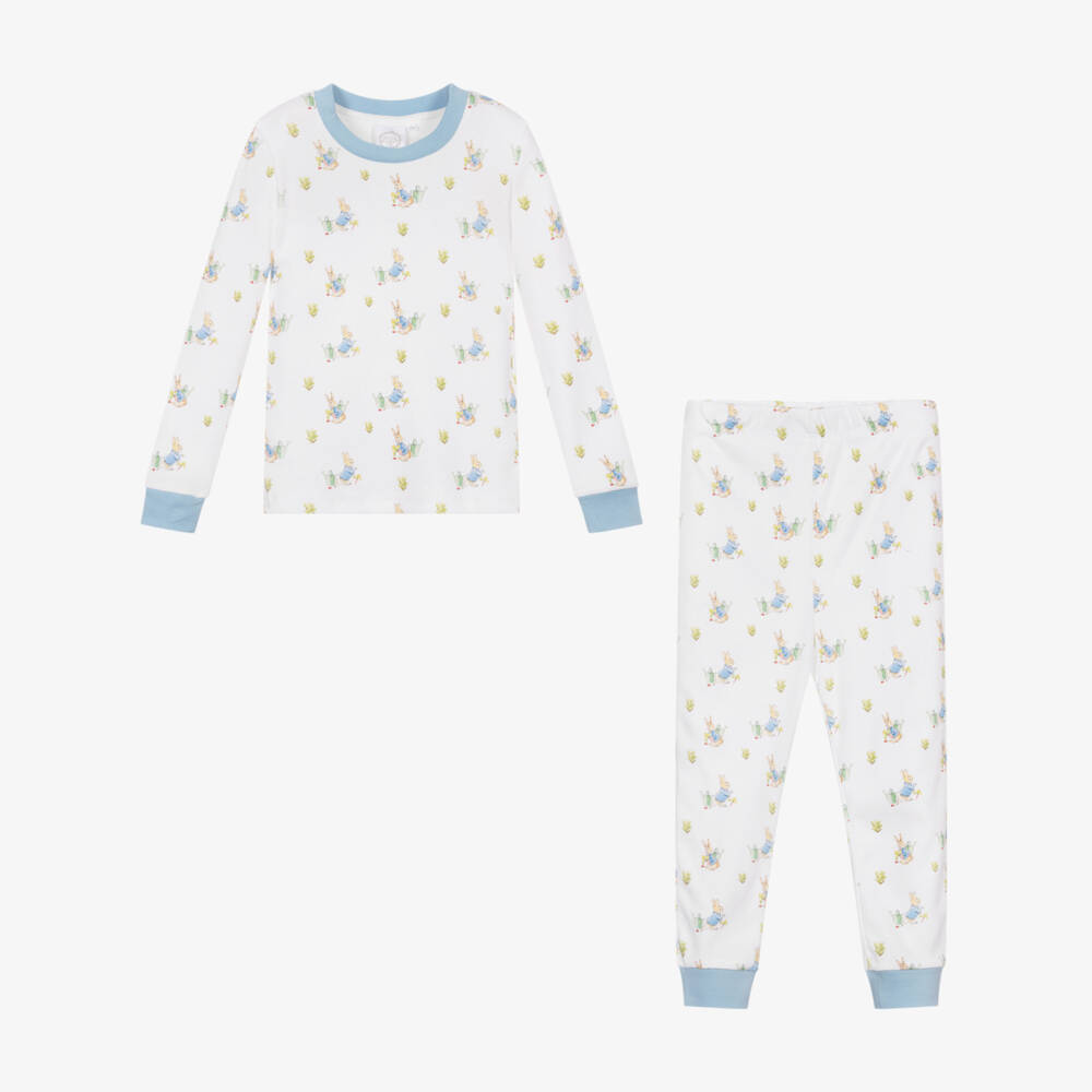 Peter Rabbit™ by Childrensalon-White Dressing Gown & Pyjamas Set | Childrensalon Outlet