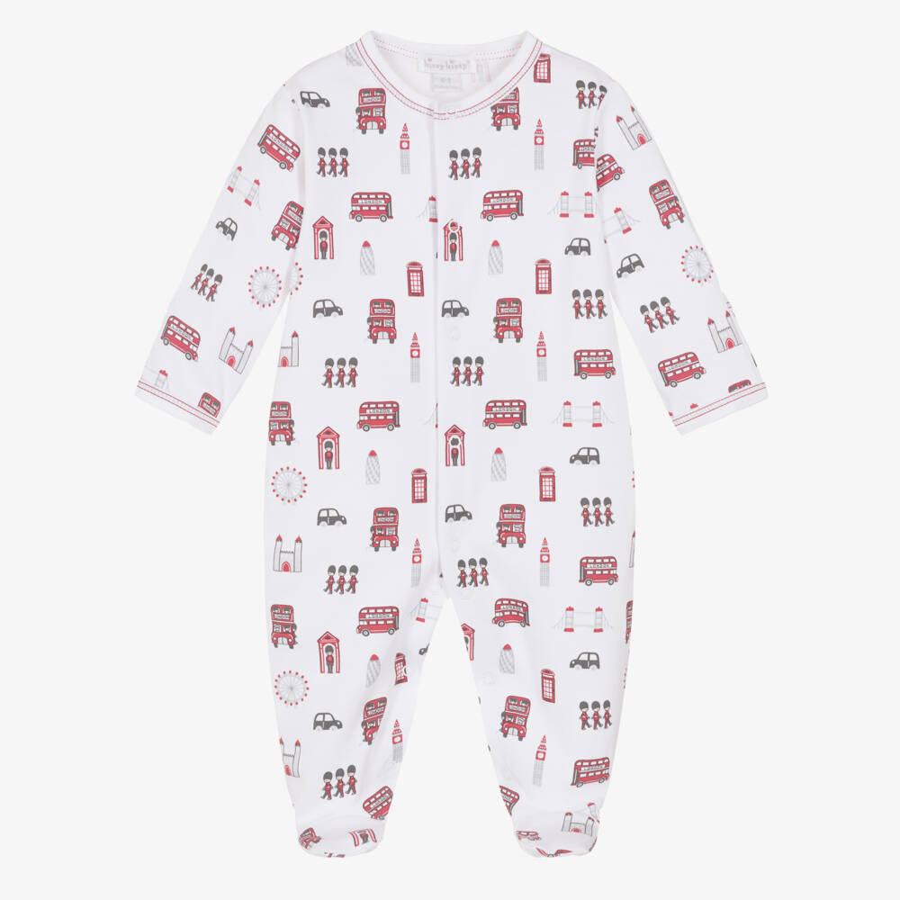 Kissy Kissy-Очаровательный красно-белый комбинезон для малышей | Childrensalon Outlet