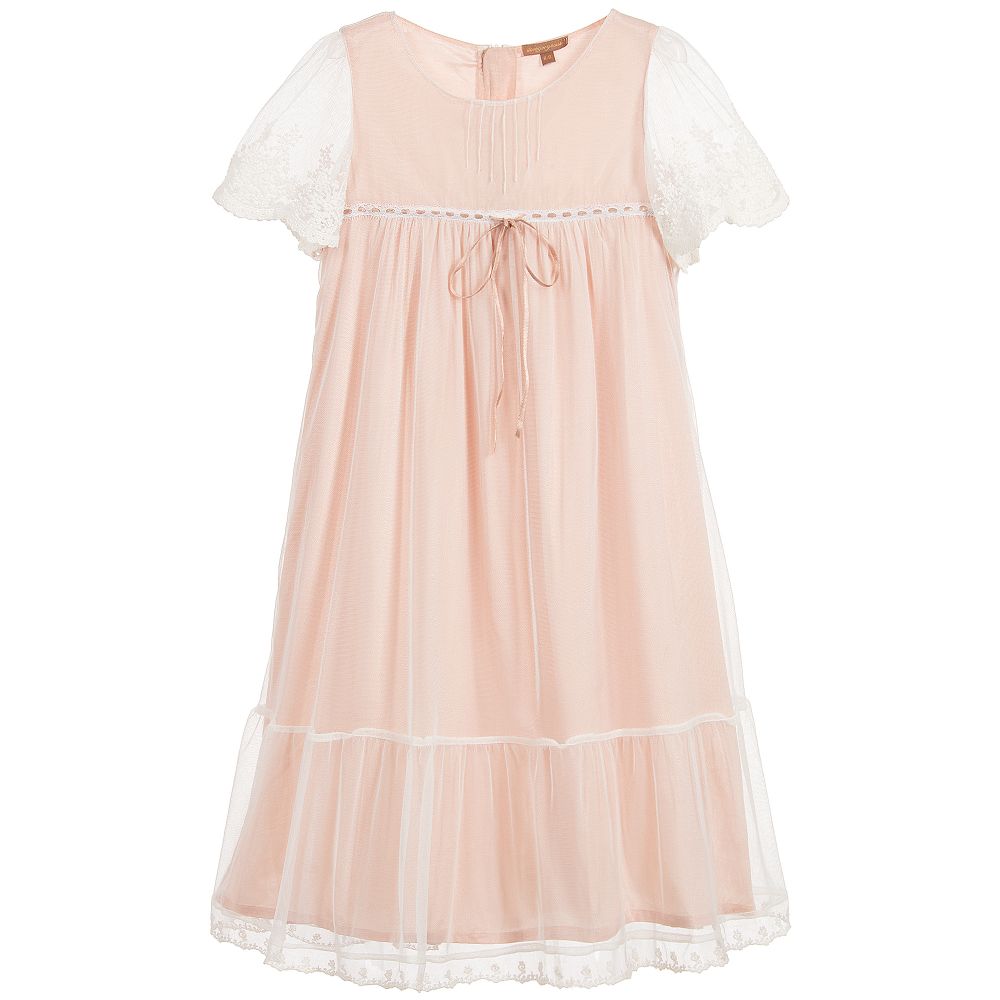 Wild & Gorgeous-Pink 'Wood Nymph' Lace Dress | Childrensalon Outlet