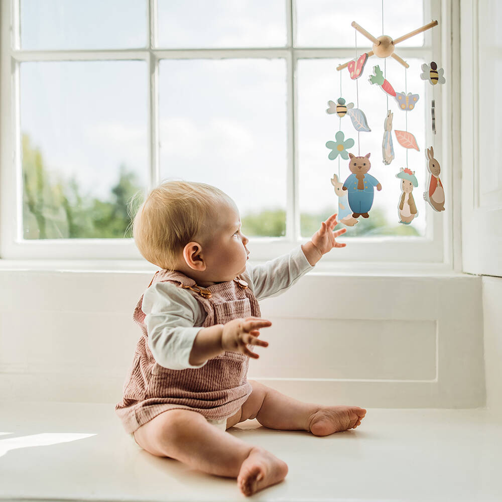Orange Tree Toys-Wooden Peter Rabbit Mobile (50cm) | Childrensalon Outlet