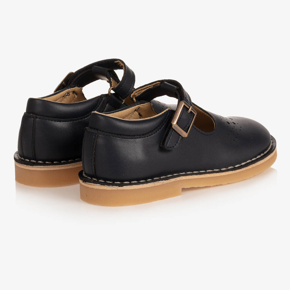 Young Soles-Синие туфли из искусственной кожи на ремешке | Childrensalon Outlet