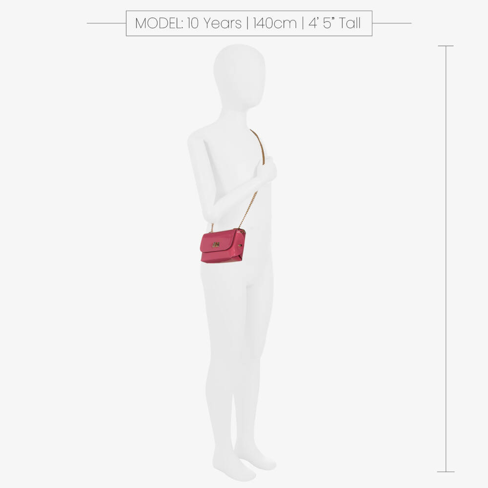 Zaccone-Girls Fuchsia Pink Shoulder Bag (14cm) | Childrensalon Outlet