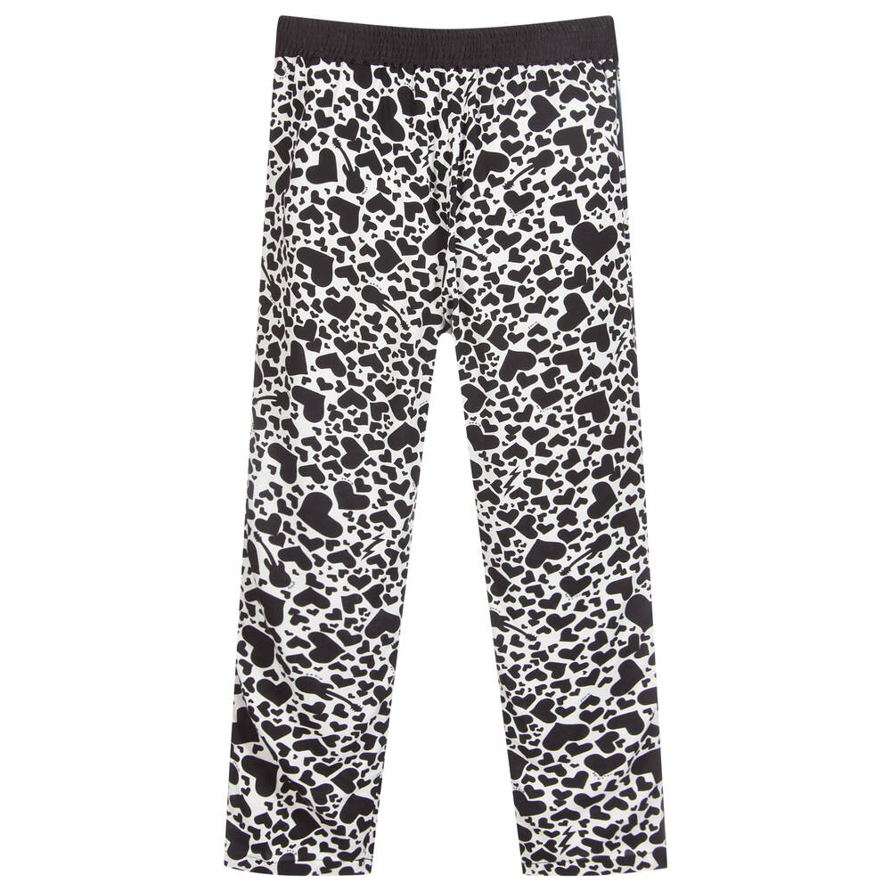 Zadig&Voltaire-بنطلون فيسكوز لون أسود و أبيض للبنات | Childrensalon Outlet