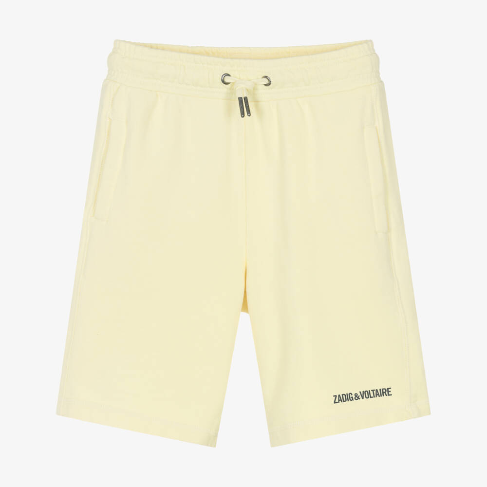 Zadig&Voltaire-Boys Sunshine Cotton Knit Shorts | Childrensalon Outlet