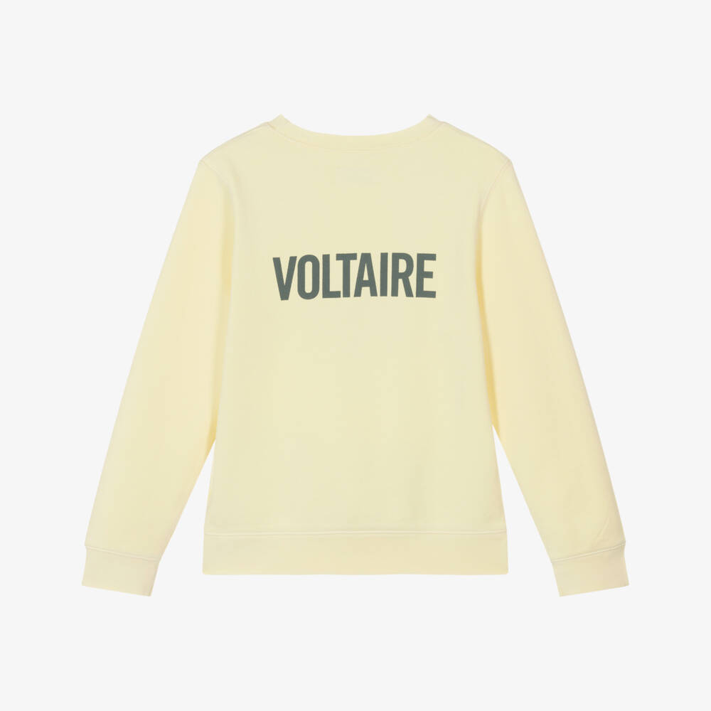 Zadig&Voltaire-Солнечный хлопковый пуловер с логотипом для мальчиков | Childrensalon Outlet