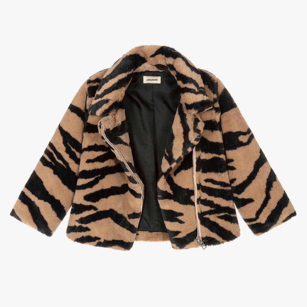 Zadig & voltaire faux fur jacket best sale