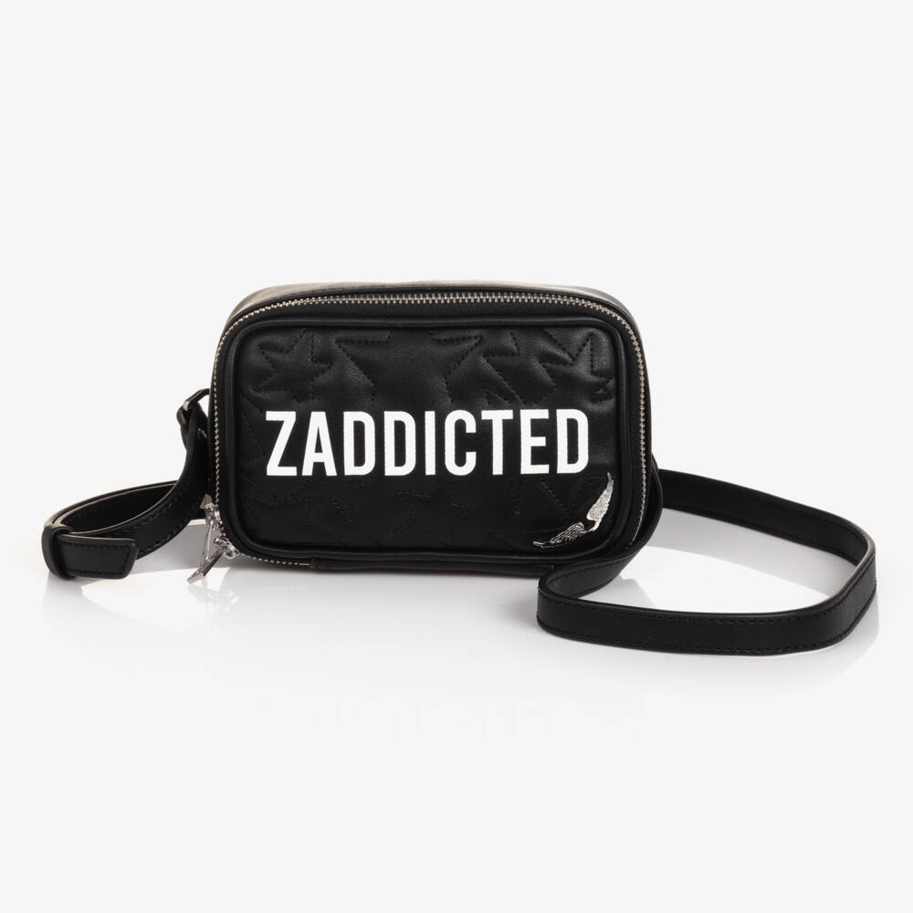 Zadig&Voltaire-Girls Black Star Faux Leather Handbag | Childrensalon Outlet